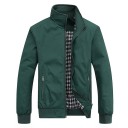 Reißverschlussjacke mit hohem Kragen Leichte Herbstjacke mit Futter Elegante Freizeitjacke Winddichte Jacke für Stadt und Natur 6