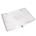 Rejilla protectora de radiador cubierta de aluminio para motocicletas Kawasaki negra o plateada 5