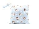 Rejsetaske til bleer til baby Vandafvisende håndtaske i polyester med hank Mål 28 x 30 cm Kompakt til rejser med barn 5