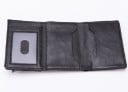 Rejsetui til dokumenter og kort i PU-læder og aluminium Elastisk bånd Foran lomme med tommeludskæring Mål 11 x 7,5 x 2,7 cm 6