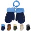 Rękawiczki dziecięce bawełniane z guzikami J872 1