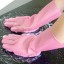 Rękawiczki ze szczoteczką do mycia naczyń 2