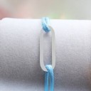 Rektangulært armbånd til kvinder med snor 4