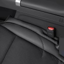 Relleno de la brecha entre el asiento y la consola central 1 pieza 43 x 7 cm Cuero PU suave Previene la caída de objetos Para coche 2