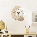 Relógio de parede moderno em material de madeira 29,7 cm para interiores elegantes 2