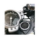 Relógio digital autocolante para moto Relógio mini transparente à prova de água com cronómetro Hora exata Display de horas e minutos À prova de choque 4