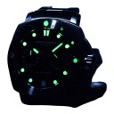 Relógios automáticos de luxo para homem com indicador de reserva de marcha à prova de água 200 m Caixa de 41 mm Vidro de safira Bracelete 10