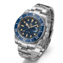 Relógios de mergulho masculinos com data à prova de água 200 m Luneta de cerâmica Caixa de 41 mm Aço inoxidável 316L Índices luminosos 1