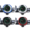 Relógios de moto para guiador 22–28 mm IPX7 à prova de água relógios de alumínio mostrador luminoso visibilidade noturna relógios resistentes para moto 3