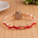 Relógios femininos com bracelete decorativo J815 7