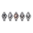 Relógios mecânicos de luxo para homem Cronógrafo com corda manual Tampa transparente Caixa 38 mm Vidro de safira Aço inoxidável 316L Bracelete 1