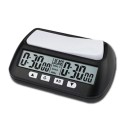Reloj de ajedrez digital 14 x 4,5 x 8,8 cm Reloj de ajedrez electrónico con pantalla Cronómetro de ajedrez de plástico para torneos 2