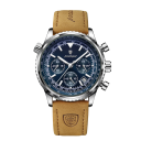 Reloj de cuero de lujo para hombre, de cuarzo, resistente al agua, que brilla en la oscuridad, elegante reloj de pulsera con correa de 24 cm, caja de regalo. 8