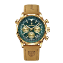 Reloj de cuero de lujo para hombre, de cuarzo, resistente al agua, que brilla en la oscuridad, elegante reloj de pulsera con correa de 24 cm, caja de regalo. 13