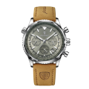 Reloj de cuero de lujo para hombre, de cuarzo, resistente al agua, que brilla en la oscuridad, elegante reloj de pulsera con correa de 24 cm, caja de regalo. 10