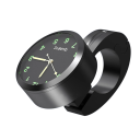 Reloj de manillar de motocicleta de acero inoxidable, resistente al agua, a prueba de golpes, con visión nocturna, hebilla de 22/25 mm, duradero y de larga vida útil. 3