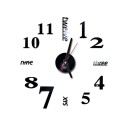 Reloj de pared autoadhesivo G1592 8
