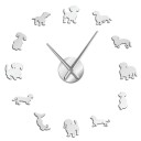 Reloj de pared autoadhesivo G2134 9