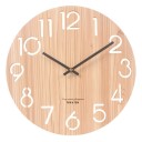 Reloj de pared de madera 9