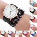 Reloj de pulsera para mujer con flores J3117 3