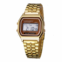 Reloj deportivo digital para hombre con pantalla LED, pulsera de acero inoxidable y metal, resistente al agua, 22 cm 4