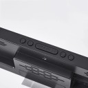 Reloj despertador digital con control de voz Pantalla LED de 17 cm Superficie de espejo 5 niveles de brillo Alimentación USB 12/24H Modo 8