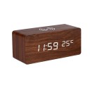 Reloj digital con cargador inalámbrico 8