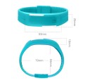 Reloj digital LED para niños, de silicona, colorido, con pantalla táctil, deportivo, moderno, para niños y niñas. 2
