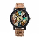 Reloj vintage de madera para mujer 1