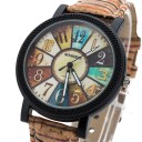 Reloj vintage de madera para mujer 6