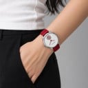 Relojes automáticos para mujeres Sea-Gull de lujo con segundero en forma de corazón Resistente al agua 50 m Diámetro 34 mm Cristal de zafiro Correa 2