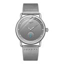 Relojes de cuarzo para hombre ONOLA Minimalistas con segundero Resistente al agua 30 m Diámetro 41 mm Acero inoxidable Correa de cuero 1