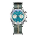 Relojes de Hombre Cronógrafo con Fecha Resistente al Agua 100 m Caja de 38 mm Acero Inoxidable 316L Índices Luminosos BGW9 Para Uso Diario 9