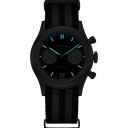 Relojes de Hombre Cronógrafo con Fecha Resistente al Agua 100 m Caja de 38 mm Acero Inoxidable 316L Índices Luminosos BGW9 Para Uso Diario 8