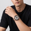 Relojes de Hombre Cronógrafo con Fecha y Tacómetro Índices Brillantes Resistente al Agua 100 m Caja 40 mm Cristal de Zafiro Acero Inoxidable 7