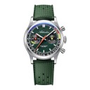 Relojes de hombre Cronógrafo con taquímetro Índices luminosos BGW9 Resistente al agua 100 m Caja 38 mm Acero inoxidable 316L Correa 14