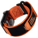 Rem för Apple Watch 38 mm 40 mm 41 mm Nylonband med kardborreband Series 9/8/7/6/5/4/SE/Ultra 2 3