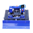 Remote Control Track Mower Petrol Engine Speed 4 km/h 960 x 930 x 560 mm Blue for Slopes and Long Grass 3