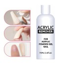 Removedor de esmalte en gel y acrílico 75ml 2