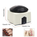 Removedor de gel de uñas a vapor ALC631 blanco sin acetona potencia 36 W tres niveles de ajuste para gel acrílico y shellac para salón y hogar 2