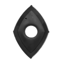 Removedor de pelos de animais 14,5x9,5x1,8 cm Ferramenta de limpeza para sofá, tapete, banco de carro Reutilizável 4 pontas Cabo Design de dupla face 8