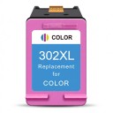 Repasovaná inkoustová kazeta HP 302XL Trojfarebná 17 ml Na 450 strán Pre tlačiarne HP DeskJet 1110 2130 3630 a OfficeJet 3830 4510 4520 1