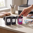 Repasované inkoustové kazety HP 305XL Sada 2x Černá a 1x Tříbarevná 18 ml S čipem Pro HP DeskJet 2700 2720 4110 4120 a Envy 6020 4
