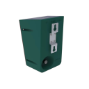 Repelent solar pentru animale cu senzor de mișcare 5–8 m sunet de lătrat al câinelui și LED-uri intermitente baterie Li-ion 1200 mAh ABS 3
