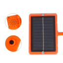 Repelent solar pentru păsări 360° cu energie eoliană Funcție vocală și reflexivă repelent exterior pentru dăunători Dispozitiv de grădină 11