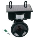 Repelent ultrasonic pentru animale cu senzor de mișcare panou solar frecvență ajustabilă 12–30 kHz plastic albastru închis pentru grădină 1
