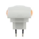 Repelente de pragas ultrassónico para tomada frequência 25–65 kHz alcance até 120 m² repelente electrónico de insectos e roedores cinza 3