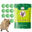 Repelente de ratos para interiores em tabletes com hortelã-pimenta 16 g proteção natural contra ratos e moscas para lares e armazéns 4