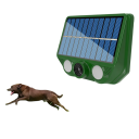 Repelente solar ultrasónico para animales, 94 × 74 × 30 mm, resistente al agua, IP66, luz LED, antigatos, perros, ratones y pájaros, sensor 8