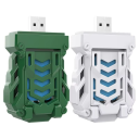 Repellente elettrico portatile USB ricaricabile contro le zanzare Mini cattura insetti Repellente wireless per esterni Campeggio Escursionismo 4
